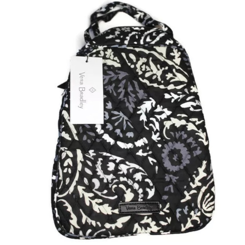 NWT Vera Bradley Paisley Noir Lunch Bunch Bag